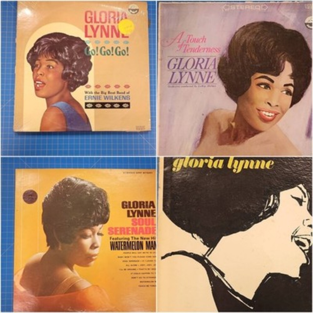 Lot of 4 Gloria Lynne Vinyl Records LP Jazz Soul Vocal Serenade Tenderness